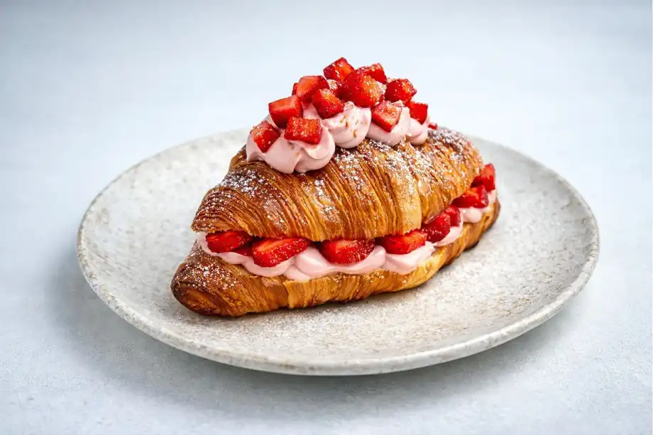 Strawberry Croissant