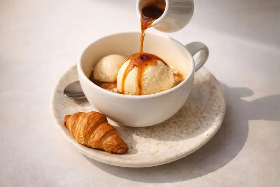 Affogato Vanilla Ice Cream & Espresso
