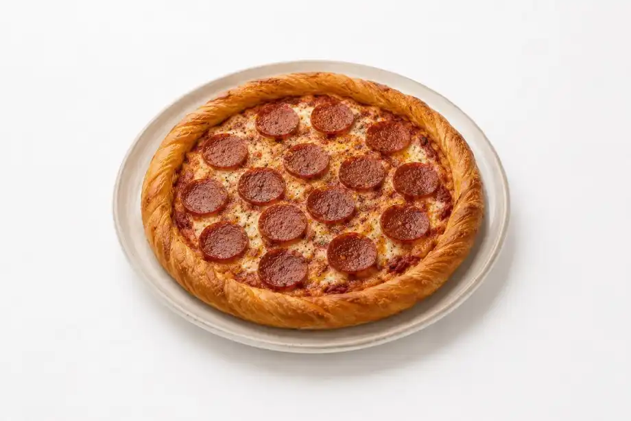 Croissant Pizza Salami