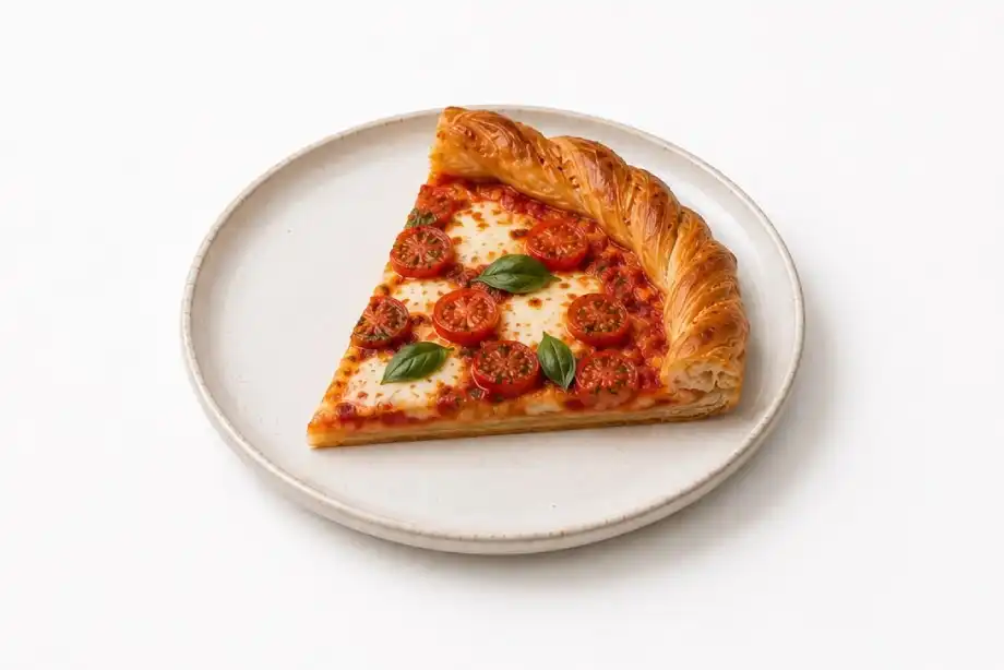 Croissant Pizza (slice) – Classic