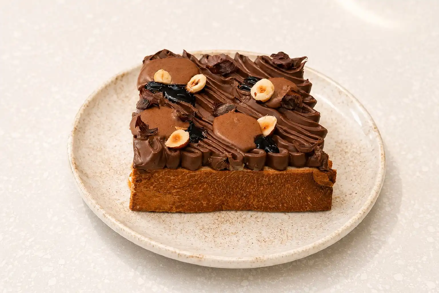 Croissant Toast – Chocolate & Hazelnut