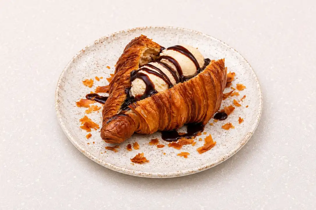 Ice Cream Croissant