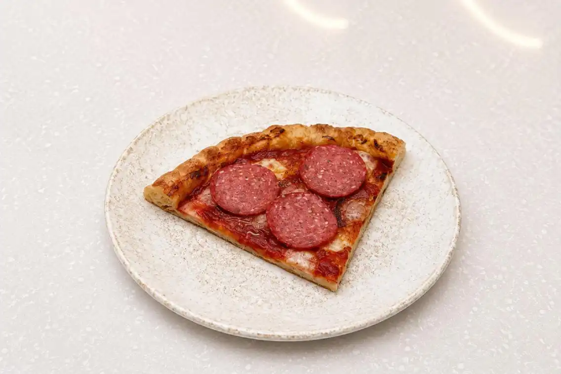Croissant Pizza (slice) – Salami
